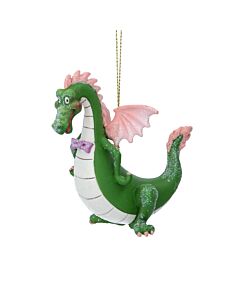 Gisela Graham Glass Green Dragon